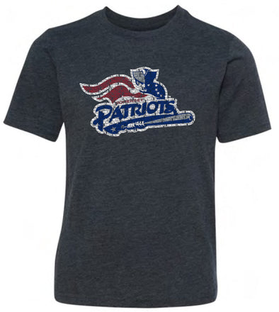 Somerset Patriots Youth Spelled-Out Vintage Tee