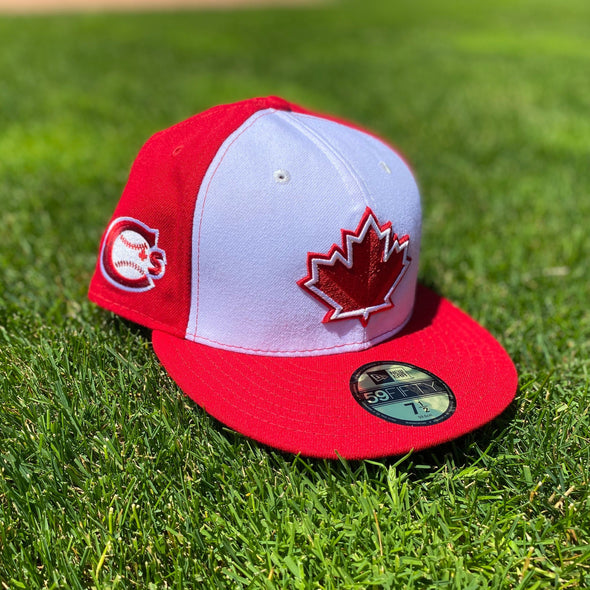 Vancouver Canadians New Era Maple Leaf Red and White