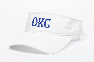 OKC Visor- White