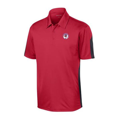 Buffalo Bisons Men's Red Colorblock Polo