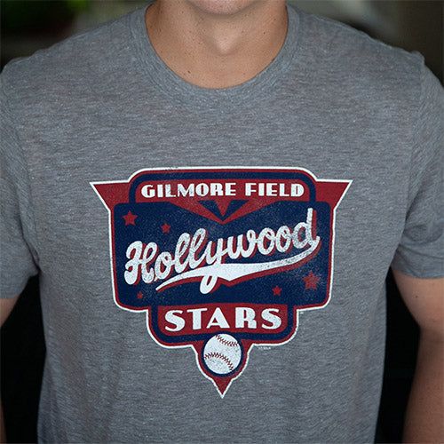 Hollywood Stars Gilmore Field Hometown Collection '47 Grey T-shirt