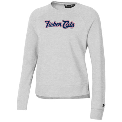 New Hampshire Fisher Cats Women's Silver All Day Crew