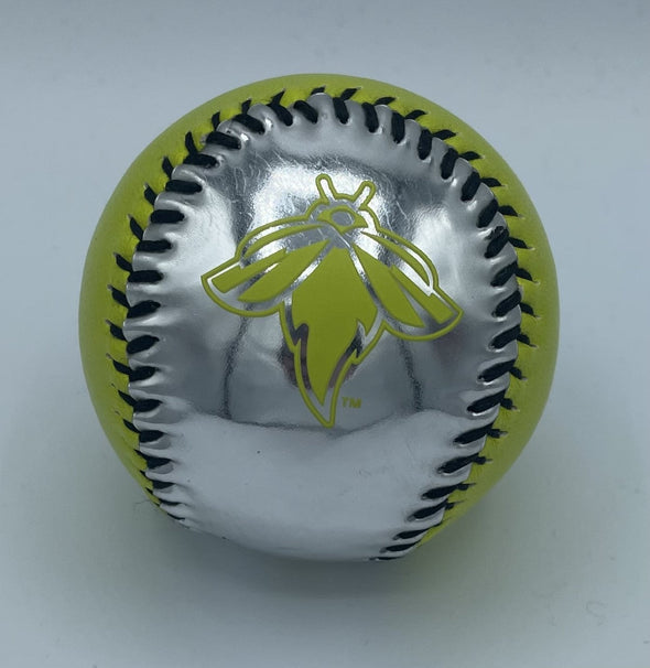Columbia Fireflies Silver Metallic Baseball