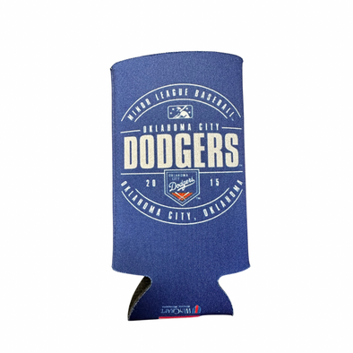 OKC Dodgers Slim Can Cooler