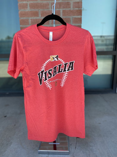 Visalia Red Stitches Vintage T-Shirt