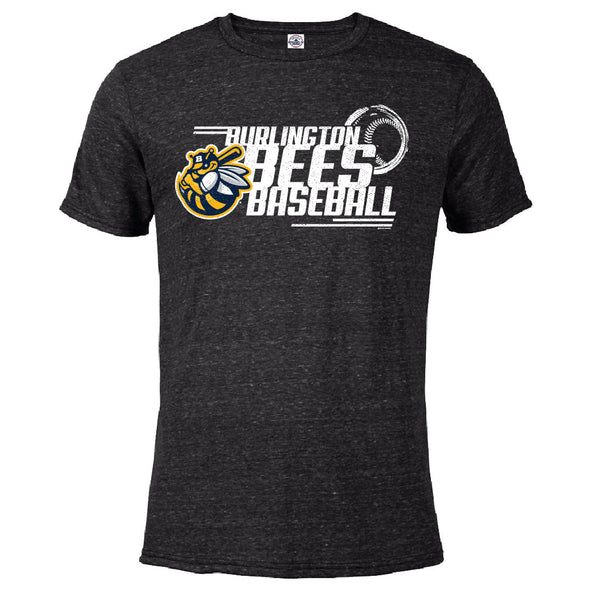 Burlington Bees Heather Black Thrilling Tee