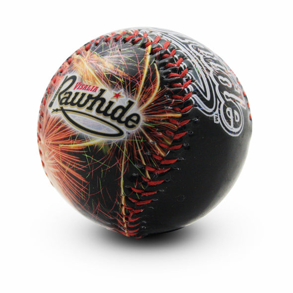 Rawhide Logo Baseball - Fireworks