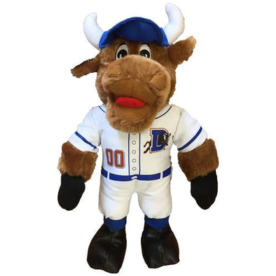 Durham Bulls 2ft Tall Wool E. Bull Mascot Plush